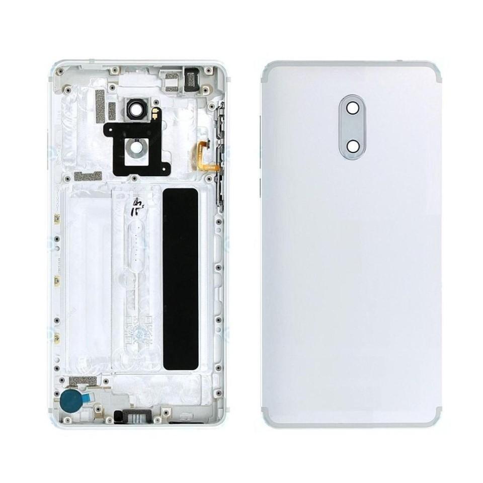 COVER POSTERIORE PER NOKIA 6 2017 TA-1033 TA-1021 TA-1025 ARGENTO