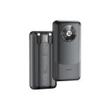 REMAX RPP-38 22.5W BANCA DI POTERE 20000MAH + DISPLAY DIGITALE + TYPE-C / LIGHTNING NERO