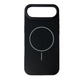 CUSTODIA CELLULARE DI SILICONE LIQUIDO + MAGNETICO PER APPLE IPHONE 17 AIR NERO