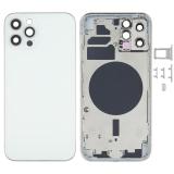 COVER POSTERIORE PER APPLE IPHONE 12 PRO 6.1 BIANCO OEM