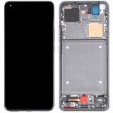 TOUCHSCREEN + DISPLAY AMOLED DISPLAY COMPLETO + FRAME PER XIAOMI MI 11 ULTRA (M2102K1G M2102K1C) NERO ORIGINALE