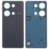 COVER POSTERIORE PER XIAOMI POCO M6 PRO 4G NERO ORIGINALE