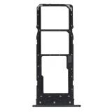 DUAL SIM TRAY PER MOTOROLA MOTO E30 (XT2158-6 XT2159-2) / E40 (XT2159-3) GRIGIO / NERO