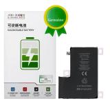 JCID BATTERIA DE GRANDE CAPACITA (4530 mAh) PER APPLE IPHONE 12 PRO MAX 6.7 (BATTERIA DECODIFICABILE GENUINA AUTODIAGNOSTICABILE) (RICHIEDE AGGIORNAMENTO ALL'ULTIMA VERSIONE)