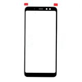 VETRO PER SAMSUNG GALAXY A8 (2018) A530F NERO
