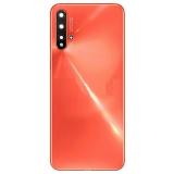 COVER POSTERIORE PER HUAWEI NOVA 5 / NOVA 5 PRO ARANCIA ORIGINALE