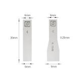 RASCHIETTO PER LATTA / BLADES #4 + #6  2PEZZI PER AMAOE COLTELLO MOBILE DA RIPARAZIONE