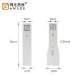 RASCHIETTO PER LATTA / BLADES #4 + #6  2PEZZI PER AMAOE COLTELLO MOBILE DA RIPARAZIONE