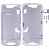COVER CENTRALE A PER APPLE IPHONE 14 6.1 VIOLA MATERIALE ORIGINALE