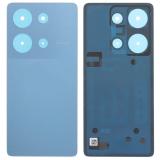 COVER POSTERIORE PER XIAOMI POCO M6 PRO 4G BLU ORIGINALE