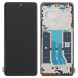 DISPLAY LCD + TOUCHSCREEN DISPLAY COMPLETO + FRAME PER REALME 12 PRO (RMX3842) ORO ORIGINALE (SERVICE PACK)