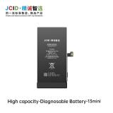 JCID BATTERIA DE GRANDE CAPACITA (2520 MAH) PER APPLE IPHONE 13 MINI 5.4 (DIAGNOSTICABILE BATTERIA NON È NECESSARIA LA SALDATURA CAVO BATTERIA ORIGINALE NESSUN MESSAGGIO "PARTE SCONOSCIUTA")