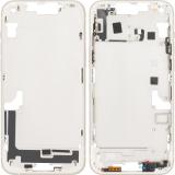 COVER CENTRALE A PER APPLE IPHONE 14 PLUS 6.7 BIANCO OEM