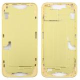 COVER CENTRALE A PER APPLE IPHONE 14 PLUS 6.7 GIALLO MATERIALE ORIGINALE