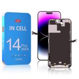 TOUCHSCREEN + DISPLAY LCD DISPLAY COMPLETO PER APPLE IPHONE 14 PRO MAX 6.7 INCELL ZY FHD 1080P (FREQUENZA DI AGGIORNAMENTO: 120 HZ)