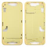 COVER CENTRALE A PER APPLE IPHONE 14 6.1 GIALLO MATERIALE ORIGINALE