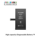 JCID BATTERIA DE GRANDE CAPACITA (3580 MAH) PER APPLE IPHONE 14 6.1 (DIAGNOSTICABILE BATTERIA NON È NECESSARIA LA SALDATURA CAVO BATTERIA ORIGINALE NESSUN MESSAGGIO "PARTE SCONOSCIUTA")