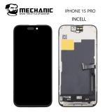 TOUCHSCREEN + DISPLAY LCD DISPLAY COMPLETO PER APPLE IPHONE 15 PRO 6.1 MECHANIC INCELL