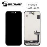 TOUCHSCREEN + DISPLAY OLED DISPLAY COMPLETO PER APPLE IPHONE 15 6.1 MECHANIC OLED VERSIONE DURA