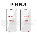 G+ PRO VETRO + OCA PER APPLE IPHONE 16 PLUS 6.7 NERO