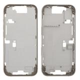 COVER CENTRALE A PER APPLE IPHONE 16 PRO 6.3 TITANIO NATURALE MATERIALE ORIGINALE