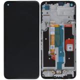 DISPLAY LCD + TOUCHSCREEN DISPLAY COMPLETO + FRAME PER REALME 8I (RMX3151) / NARZO 50 NERO