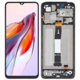 TOUCHSCREEN + DISPLAY LCD DISPLAY COMPLETO + FRAME PER XIAOMI REDMI 12C (22120RN86G) NERO ORIGINALE (CDOT VERSION)