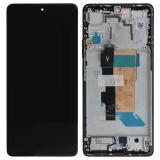 TOUCHSCREEN + DISPLAY LCD DISPLAY COMPLETO + FRAME PER XIAOMI REDMI NOTE 12 TURBO / POCO F5 (23049PCD8G 23049PCD8I) NERO ORIGINALE (SERVICE PACK)