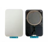 COVER POSTERIORE DI VETRO PER APPLE IPHONE 17 PRO MAX 6.9 ARGENTO