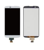 TOUCHSCREEN + DISPLAY LCD DISPLAY COMPLETO SENZA FRAME PER LG K10 K420N BIANCO