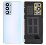 COVER POSTERIORE PER OPPO RENO6 PRO 5G (SNAPDRAGON) (CPH2247) BLU ORIGINALE