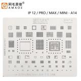 AMAOE IP 12 / PRO / MAX / MINI / A14 STAMPO METALLICO DEGLI IC PER APPLE IPHONE 12 / 12 PRO / 12 PRO MAX / 12 MINI / A14