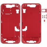 COVER CENTRALE A PER APPLE IPHONE 14 6.1 ROSSO MATERIALE ORIGINALE