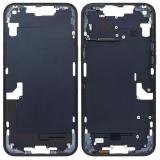 COVER CENTRALE A PER APPLE IPHONE 14 PLUS 6.7 NERO MATERIALE ORIGINALE