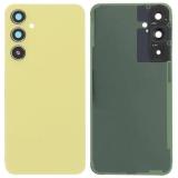 COVER POSTERIORE PER SAMSUNG GALAXY A55 5G A556B GIALLO ORIGINALE