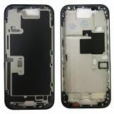 COVER CENTRALE A PER APPLE IPHONE 16 PRO 6.3 NERO MATERIALE ORIGINALE