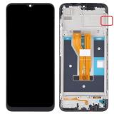DISPLAY LCD + TOUCHSCREEN DISPLAY COMPLETO + FRAME PER REALME C20 (RMX3063 RMX3061) / REALME C21 (RMX3201) NERO ORIGINALE
