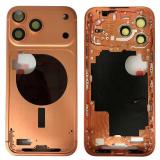 COVER CENTRALE A PER APPLE IPHONE 17 PRO MAX 6.9 ARANCIA ORIGINALE