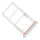 DUAL SIM TRAY PER MOTOROLA MOTO G24 (XT2423-1) VERDE