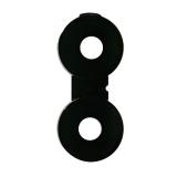 SUPPORTO CAMERA PER SAMSUNG GALAXY A06 5G A066B NERO