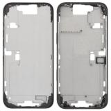COVER CENTRALE A PER APPLE IPHONE 16 PRO MAX 6.9 NERO OEM (SENZA PULSANTE DELLA FOTOCAMERA + CAVO)