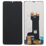 DISPLAY LCD + TOUCHSCREEN DISPLAY COMPLETO SENZA FRAME PER ZTE BLADE A73 5G (7160N) NERO ORIGINALE