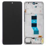 TOUCHSCREEN + DISPLAY OLED DISPLAY COMPLETO + FRAME PER XIAOMI POCO M7 PRO 5G (2409FPCC4G 2409FPCC4I) VIOLA ORIGINALE (SERVICE PACK)