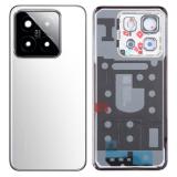 COVER POSTERIORE PER XIAOMI 14 (23127PN0CC 23127PN0CG) BIANCO ORIGINALE