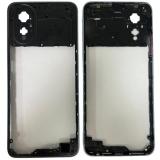 COVER CENTRALE B PER OPPO A18 (CPH2591) BLU ORIGINALE