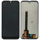 DISPLAY LCD + TOUCHSCREEN DISPLAY COMPLETO SENZA FRAME PER BLACKVIEW BV5900 NERO