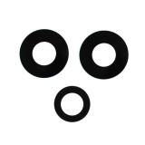 SET 3 PEZZI VETRO DI CAMERA PER REALME C35 (RMX3511)