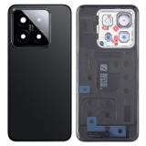 COVER POSTERIORE PER XIAOMI 14 (23127PN0CC 23127PN0CG) NERO ORIGINALE