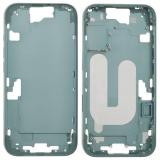 COVER CENTRALE A PER APPLE IPHONE 16 6.1 VERDE OEM (SENZA PULSANTE DELLA FOTOCAMERA + CAVO)
