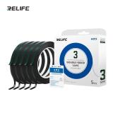 RELIFE HX1 NASTRO BIADESIVO PER SIGILLATURA E AMMORTIZZAZIONE DI TELEFONI CELLULARI 3MM PER RISOLVE PROBLEMI QUALI IL SOLLEVAMENTO DELLO SCHERMO LE INFILTRAZIONI DI LUCE DAL TELAIO LA SIGILLATURA DI SCHERMI CURVI E ALTRE PROBLEMATICHE DI RIPARAZIONE